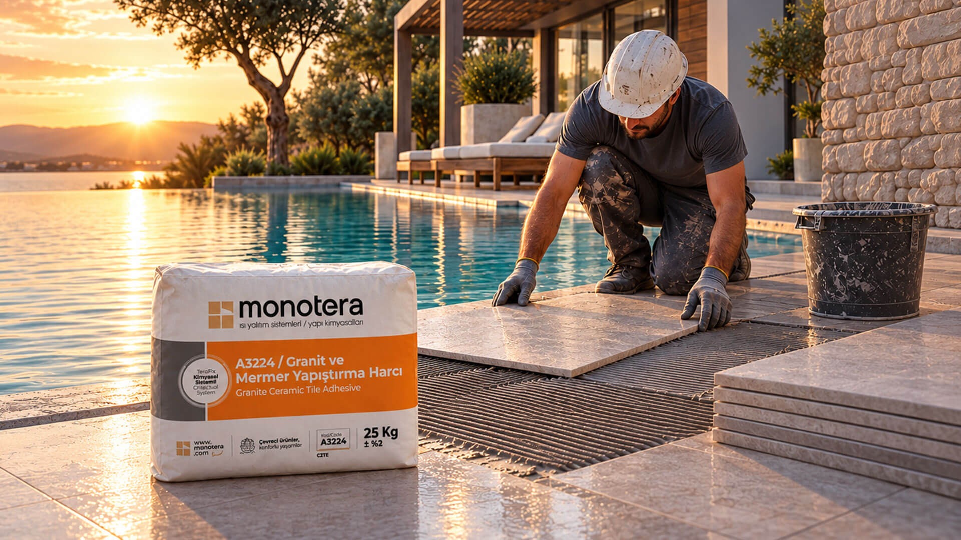 Monotera Isı Yalıtım Sistemleri ve Yapı Kimyasalları | EPS Isı Yalıtım Levhaları, Isı Yalıtım Levhası Yapıştırma ve Sıva Harçları, Dekoratif Mineral Kaplamalar (B3113 Çizgi Doku, B3112), Seramik ve Fayans Yapıştırma Harcı (A3214), Granit ve Mermer Yapıştırma Harçları (A3226, A3224), Çimento Esaslı Derz Dolgu (A3234), Brüt Beton Astarı ve Yardımcı Yapı Kimyasalları Üretimi Gerçekleştiren Güvenilir Marka | Isı Yalıtım Levhaları, Yapıştırma ve Sıva Harçları, Dekoratif Mineral Kaplamalar, Seramik ve Granit Yapıştırıcıları, Derz Dolgu Malzemeleri ile Yapı Kimyasalları Üretiminde Güvenilir Marka